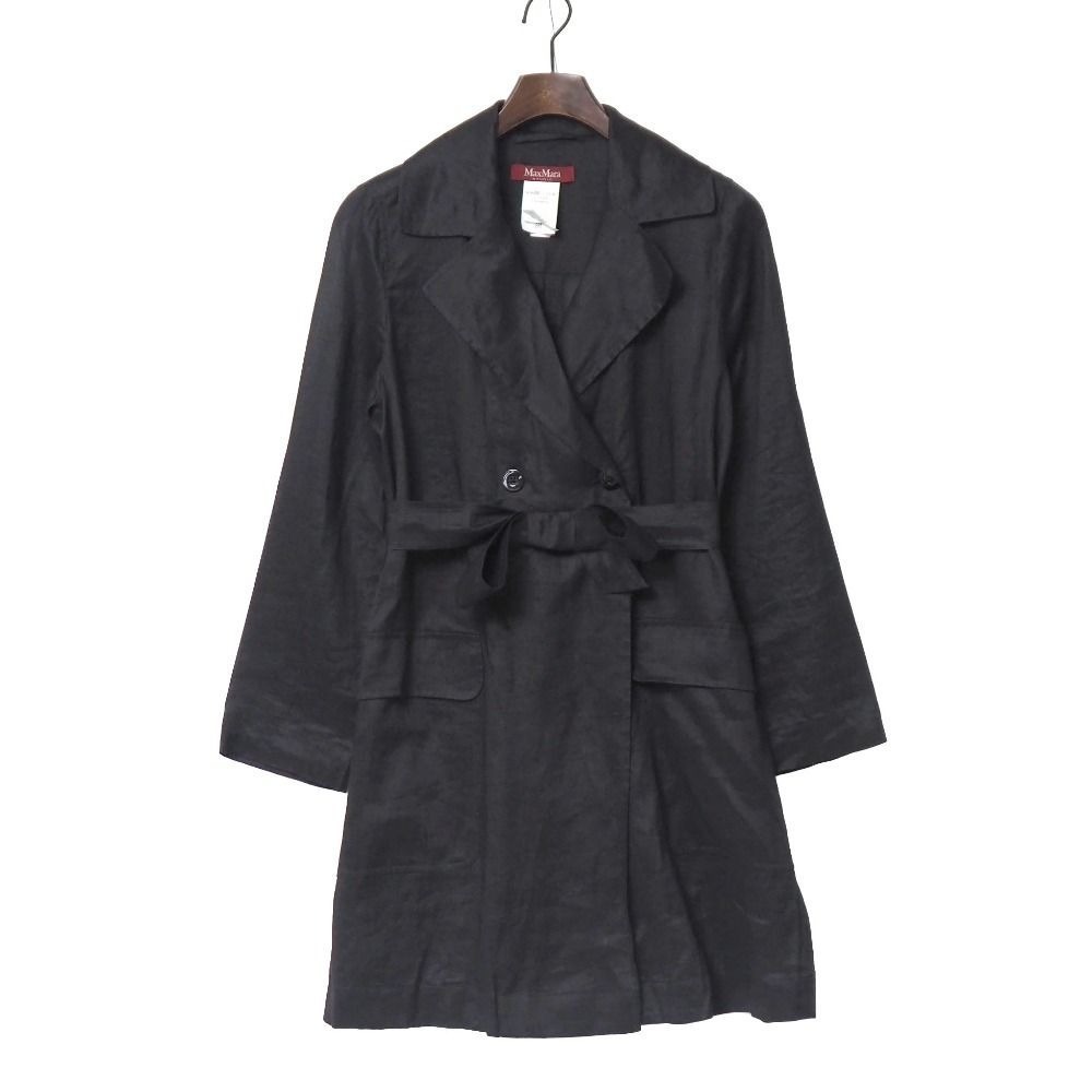 Max Mara Studio Coat 38 Belted Spring